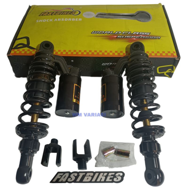 Shock / Shockbreaker Tabung As Gold 340MM Motor Sport Bebek Matic Fast Bikes
