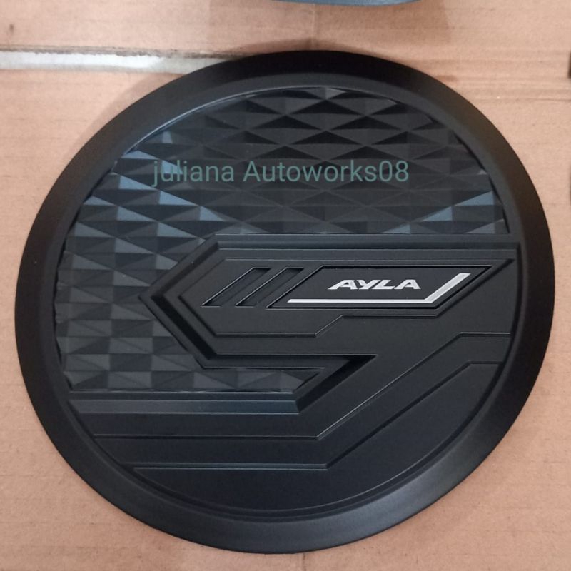 Tank cover bensin Hitam doff All new Ayla 2023