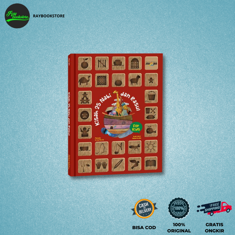 Buku Kisah 25 Nabi dan Rasul - Erna Fitrini - Mizan