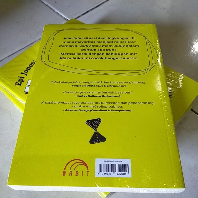 BUKU MOTIVASI PENGEMBANGAN DIRI / HOURGLASS / EPI JONES / EPI JOHNY