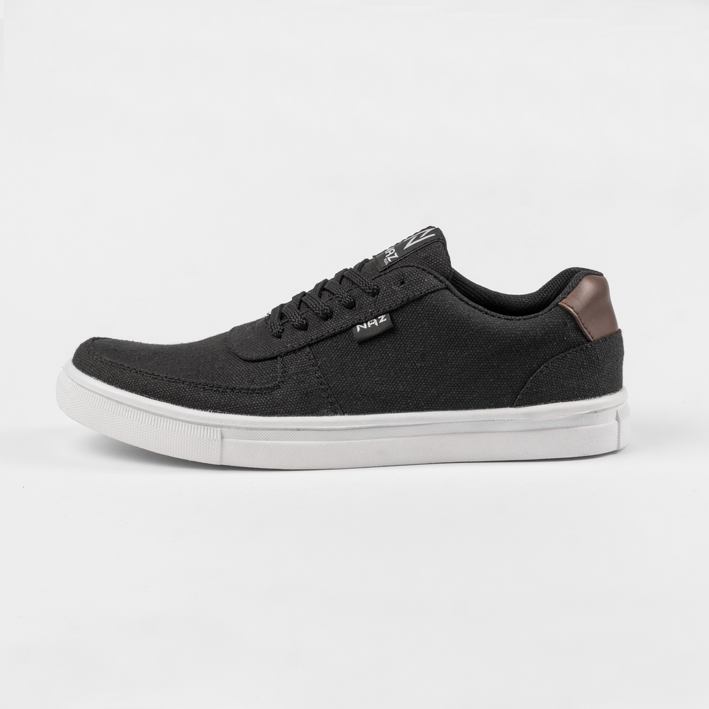 Enji Black Naz Sepatu Sneakers Casual Pria Cowok ORIGINAL