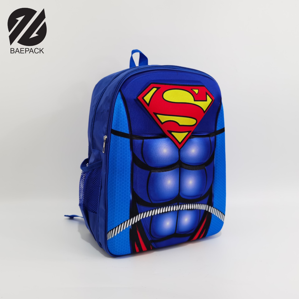 Tas Anak Laki-laki dan Dewasa ransel sekolah karakter Captain America / tas anak SD / original baepack