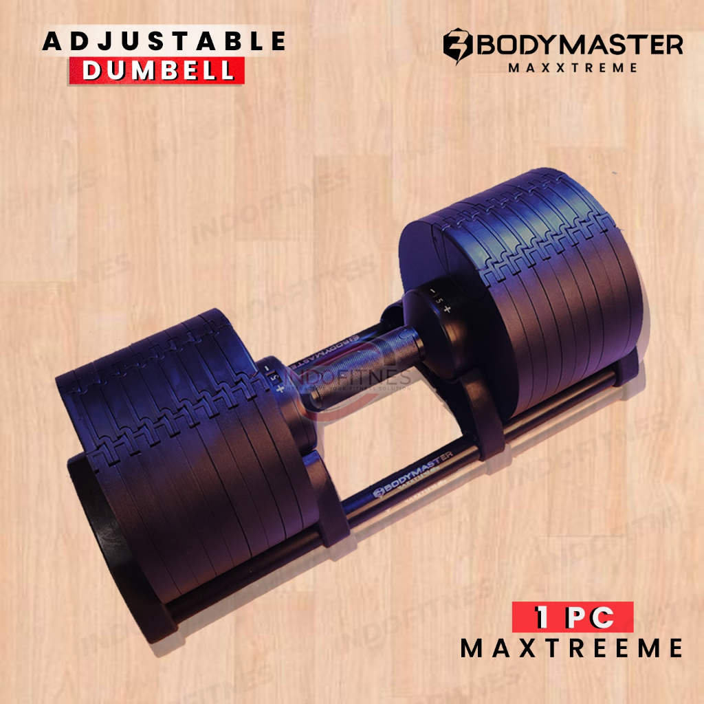 MAXXTREME 40KG BM-A040 Premium Bodymaster Adjustable Dumbell - Barbel Dumbel Gym Import Fitness