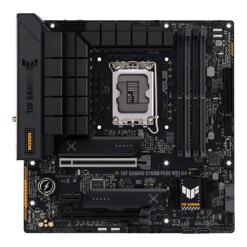 ASUS TUF B760M PLUS Wifi D4 (Intel LGA 1700, Gen12. Gen13)