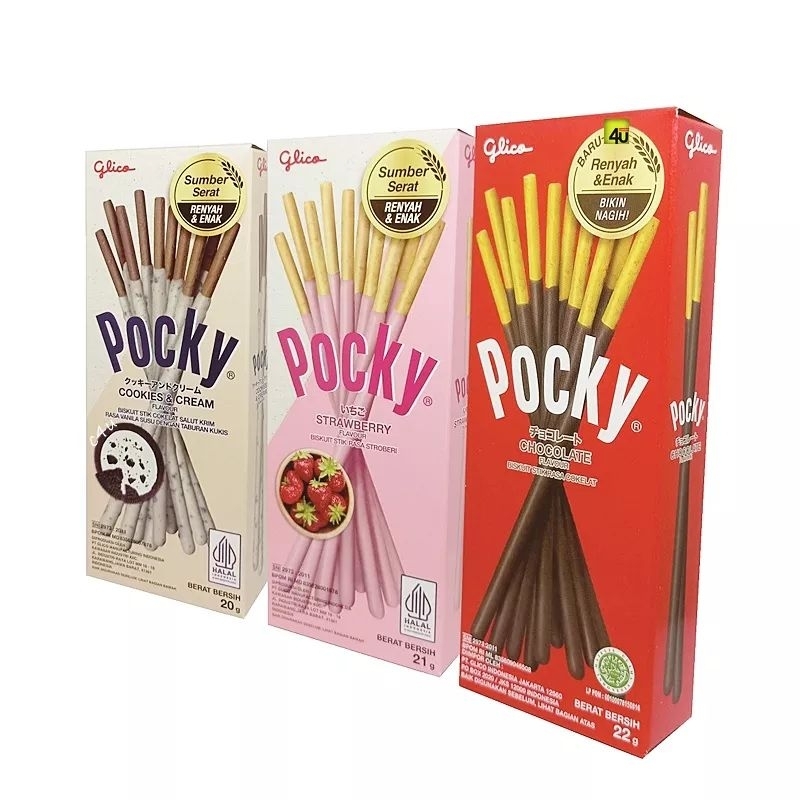 

Pocky 1 pak isi 10 pcs