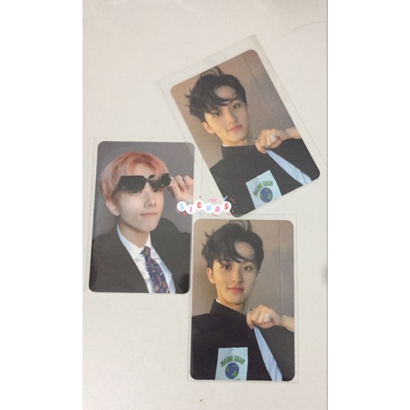 PC Photocard Agent Mark Jisung Hello Future