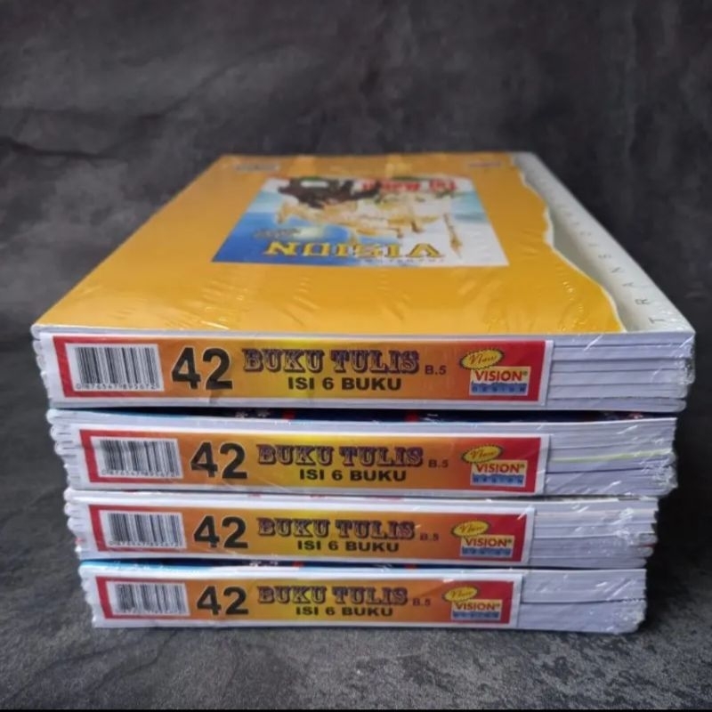 

Buku Tulis Bigboss New Vision 42 Lembar ( isi 6 Buku )