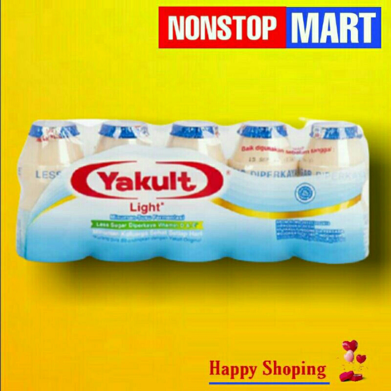 

YAKULT LESS SUGAR minuman fermentasi 1 pack isi 5 pcs