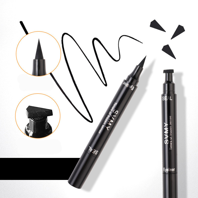 SVMY Eyeliner Stamp 2in1 Waterproof Liquid Duo Eyeliner Wing With Stamp