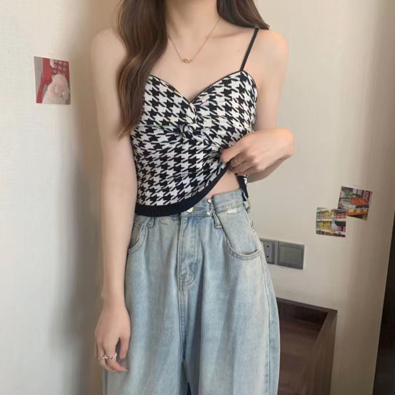 Tanktop Rajut Wanita Import (T140) | Tank top Tali Korean Terbaru Lembut dan elastis