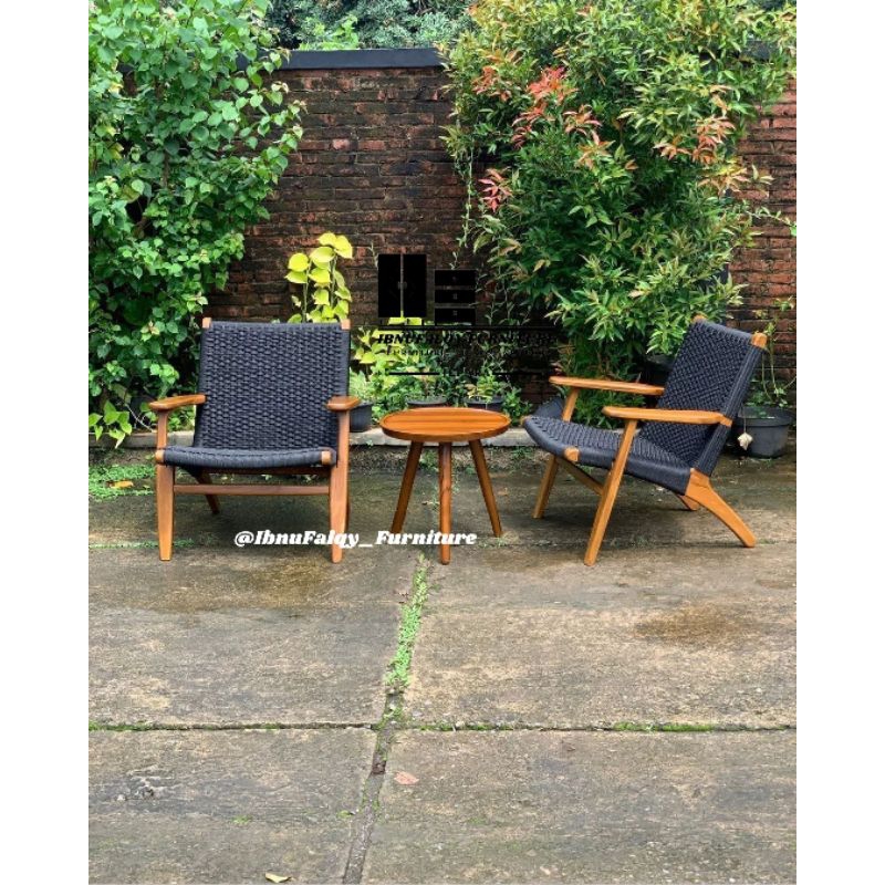 Kursi Teras Rotan , kursi rotan , kursi santai