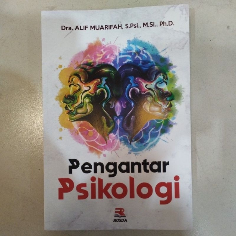 JUAL BUKU PENGANTAR PSIKOLOGI ALIF MUARIFAH