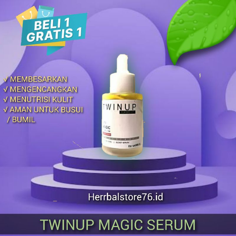 (TERLARIS) TWINUP MAGIC SERUM PAYUDARA // TWINUP SERUM PAYUDARA // PEMBESAR PAYUDARA // PENGENCANG P