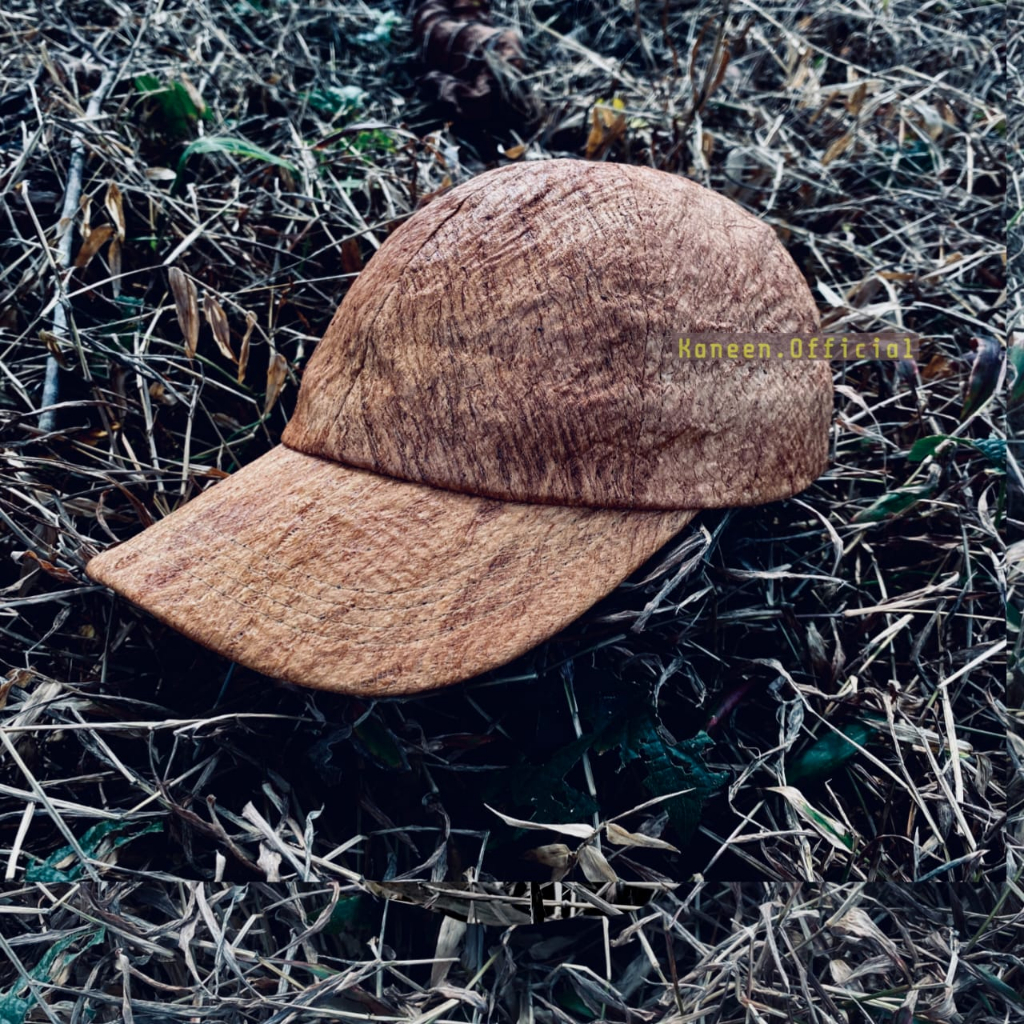 Topi Aesthetic Bahan Kulit Kayu Honay Asli