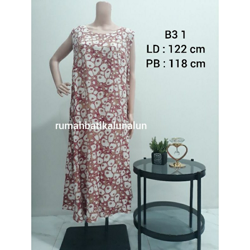 Daster Yukensi Jumbo Salma B3 by Luza Batik Pekalongan