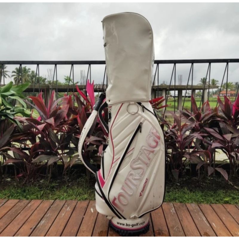Bridgestone Tourstage White Golf Bag