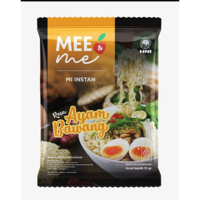 

mee &me Hni mie instan sehat isi 10 pack