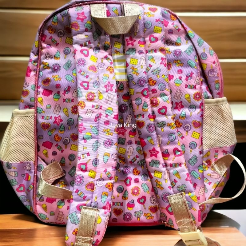 Ransel Palo Alto Hamtaro 16 Inch Tas Sekolah TK Anak Laki Perempuan