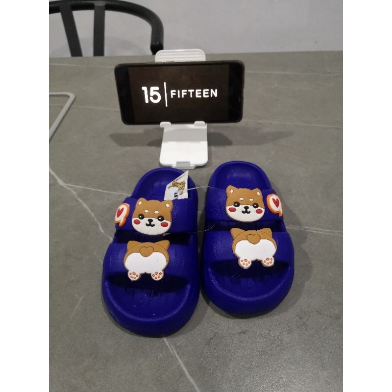 NEW ! ! ! SIZE 24-35 SANDAL SELOP ANAK LAKI  KARET COLLIN / SANDAL SLIP ON ANAK COWOK 6137