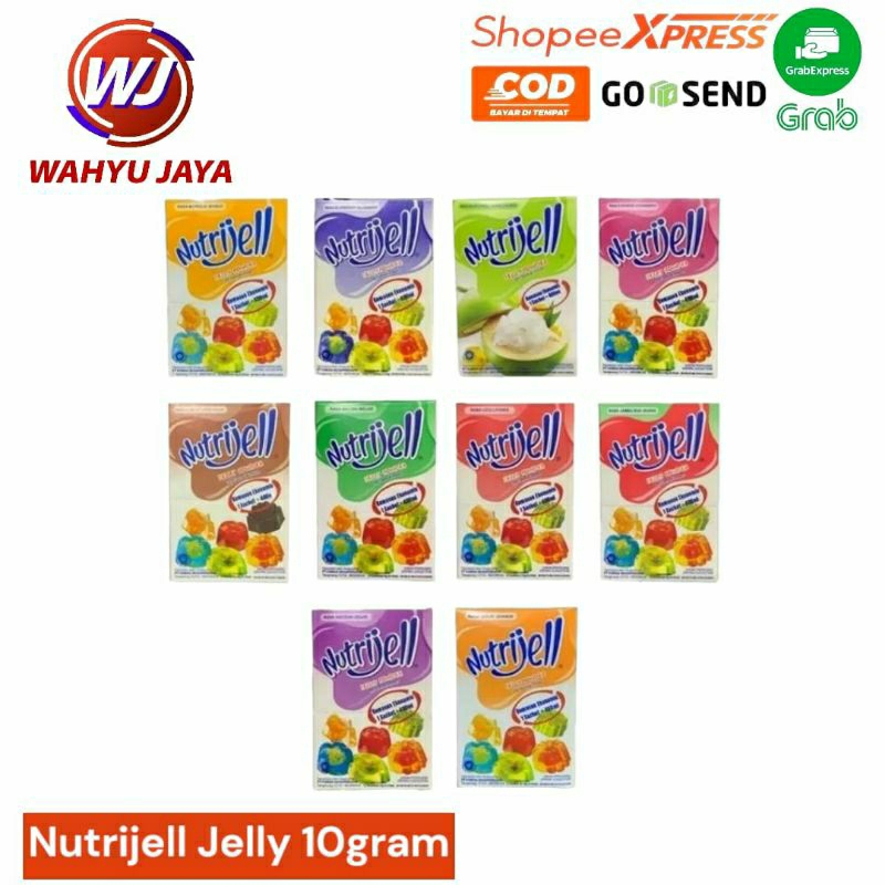 

Nutrijell jelly 10gram All variant rasa