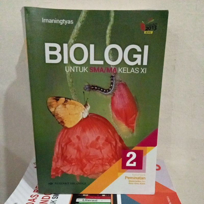 buku biologi 2 kelas 11 SMA Erlangga