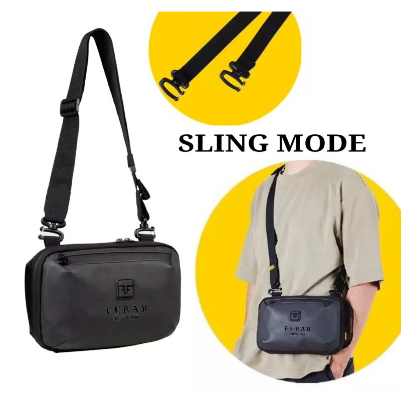 Clutch MultiverseBag FERAR IMPOSSIBLE - Slingbag waistbag