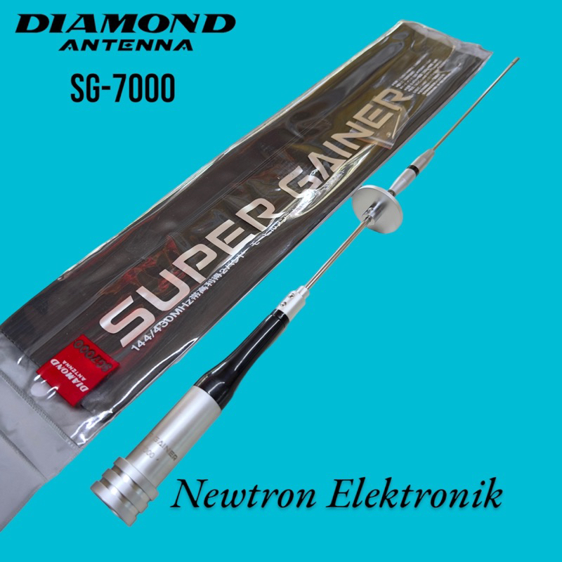 Antena SG-7000 Dualband VHF UHF Super Gainer di Mobil Compatible untuk Radio Rig Mini ICOM IC-2300 I