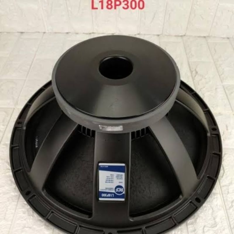 RCF L18P300 COMPONENT SPEAKER 18 INCH KOMPONEN SALON RCF 18P300