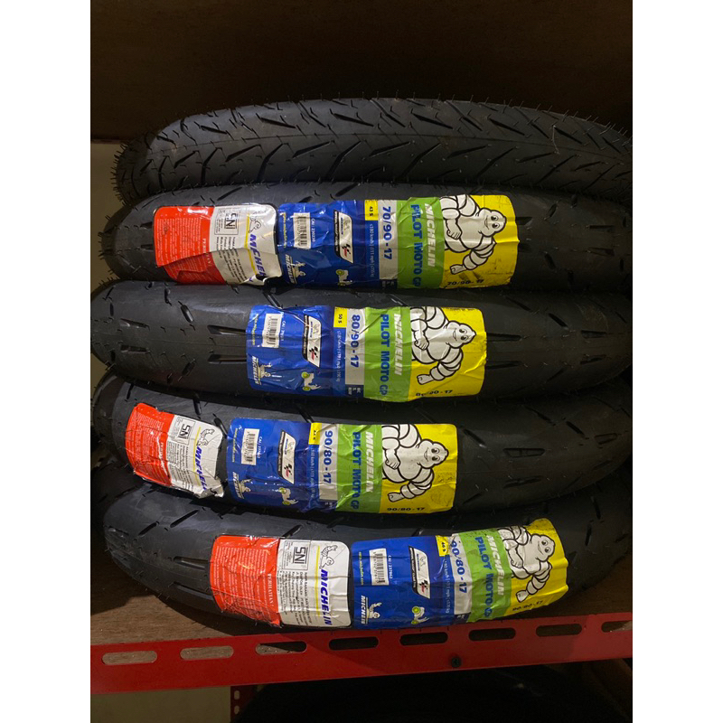 ban luar michelin pilot moto GP dan ban maxxis victra ring 17, ban michelin 90/80-17, 80/90-17, 70/9