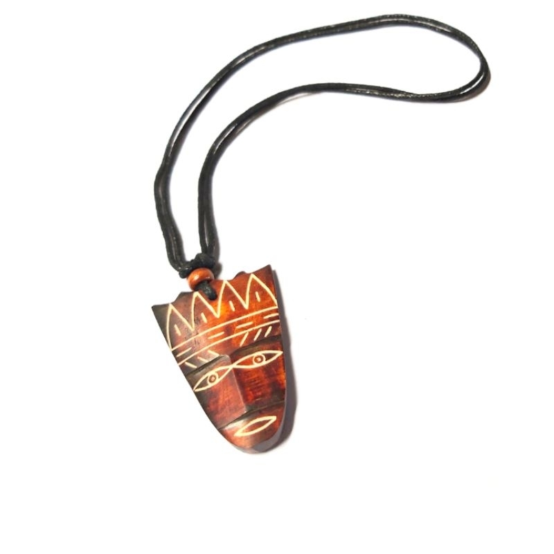 Kalung Tali Liontin INDIAN || Kalung Etnik Pria
