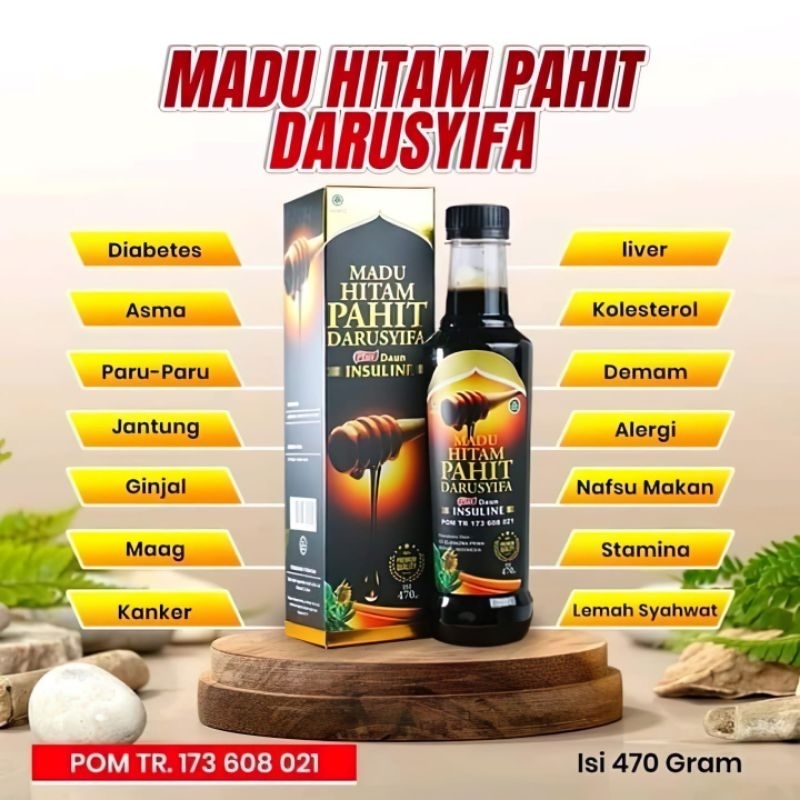 MADU HITAM PAHIT INSULINE DARUSYIFA