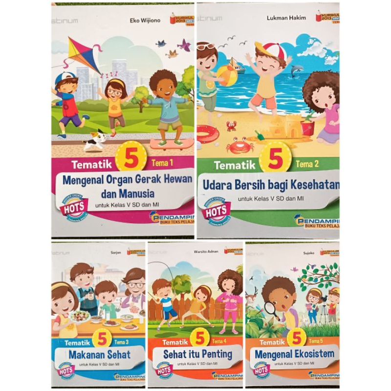 BUKU BEKAS TEMATIK SD/MI KELAS 5 PLATINUM TIGA SERANGKAI