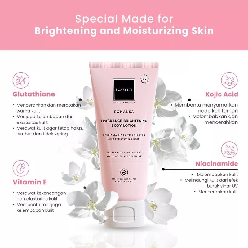 SCARLET BODY LOTION TUBE