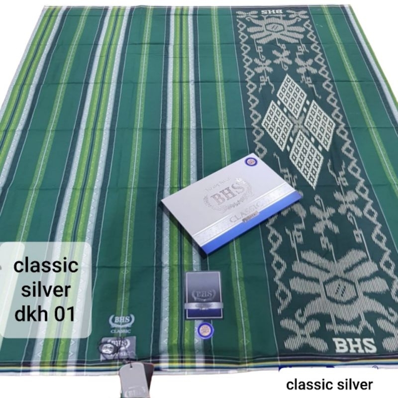BHS CLASSIC SILVER sarung tenun bhs