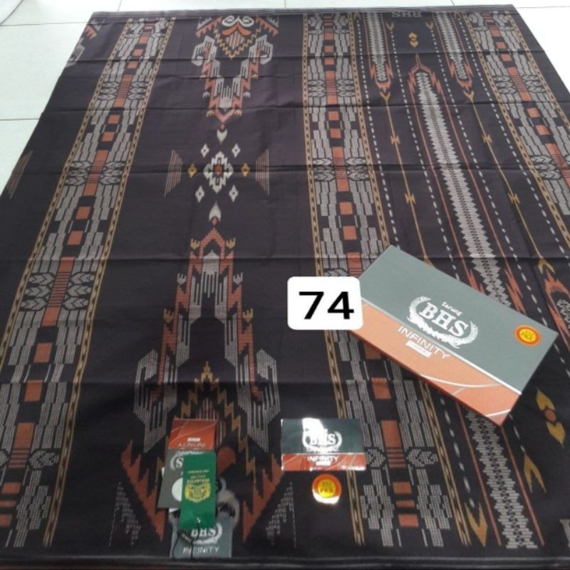 BHS INFINITY SILVER sarung tenun bhs