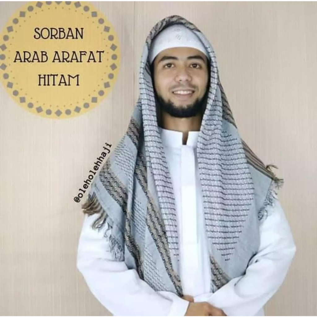 Sorban Surban Arab Arafat Sorban Tenun Murah Oleh Oleh Haji Umroh