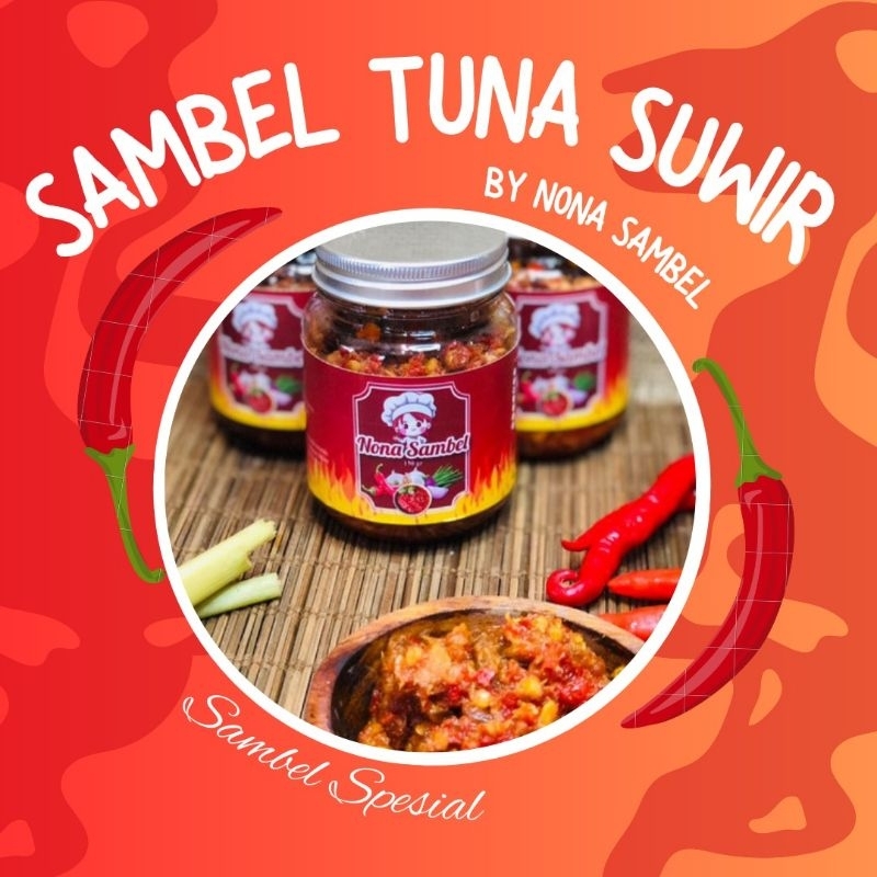 

Sambal Tuna Suwir Fresh Spesial 150 gr By NONA SAMBEL