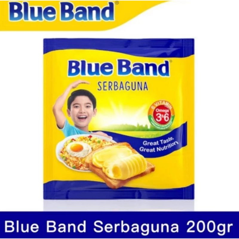 

Blue Band Serbaguna 200gram Blueband 200gram