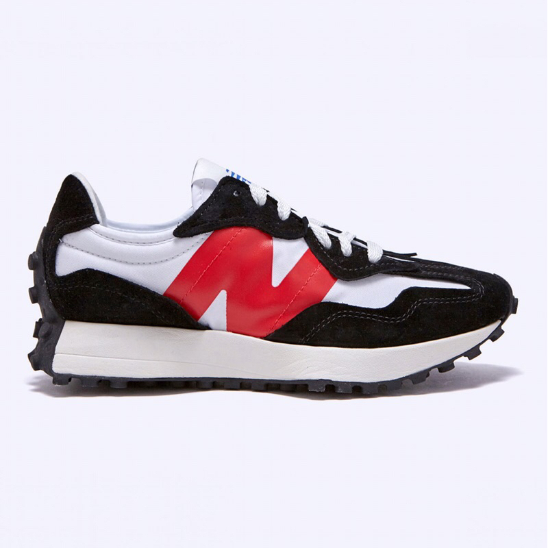 NEW BALANCE 327 White/True Red U327WEA ORIGINAL 100%