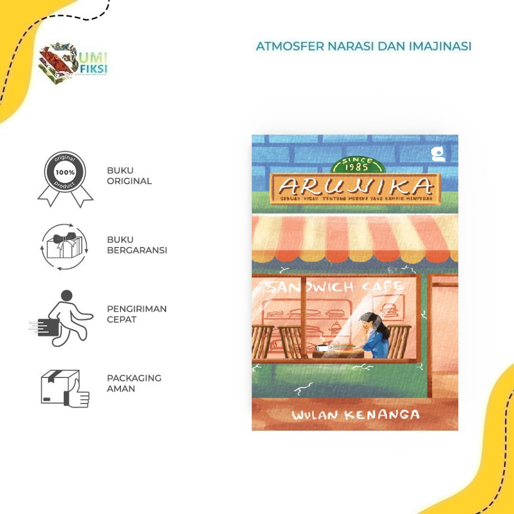 [ Promo ] Pre Order - Buku Novel - ARUNIKA By Wulan Kenanga - Bumi Fiksi