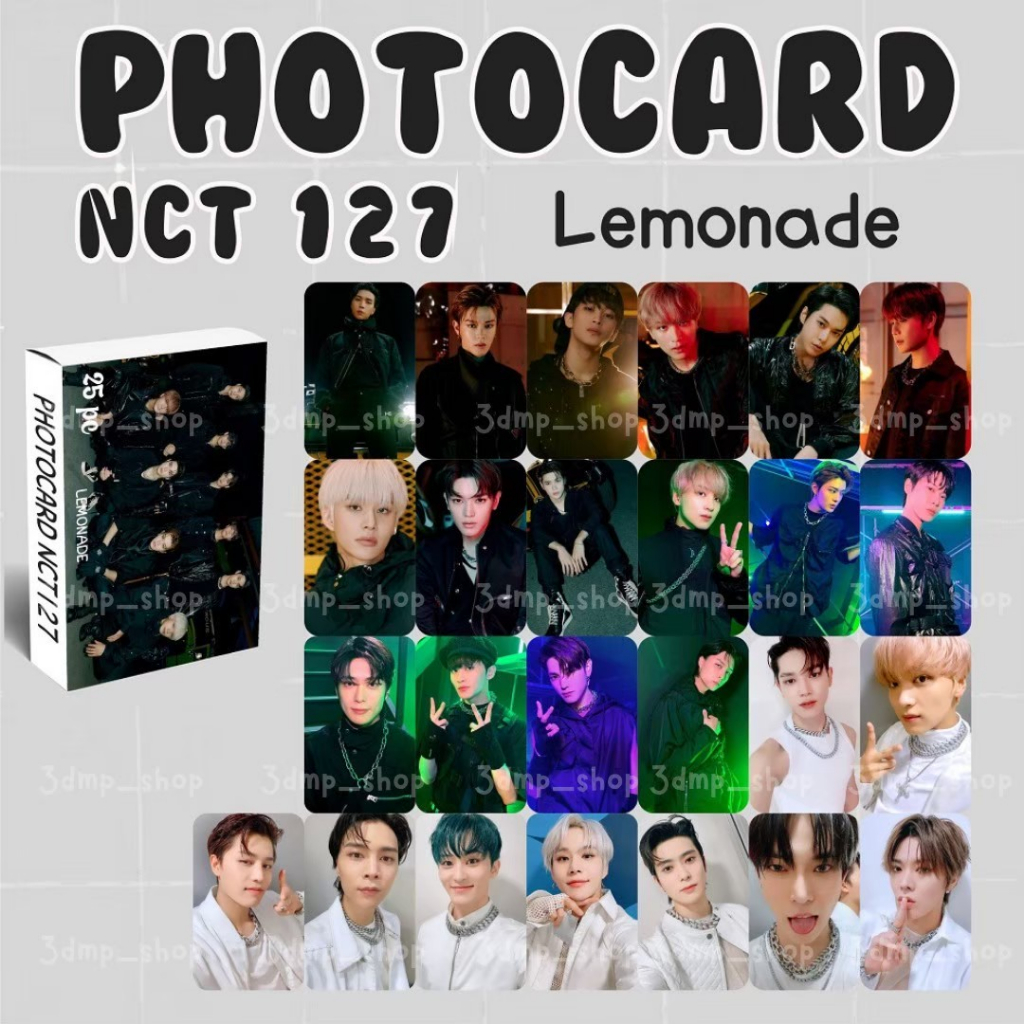 [25 Lembar] photocard lomo photo card nct 127