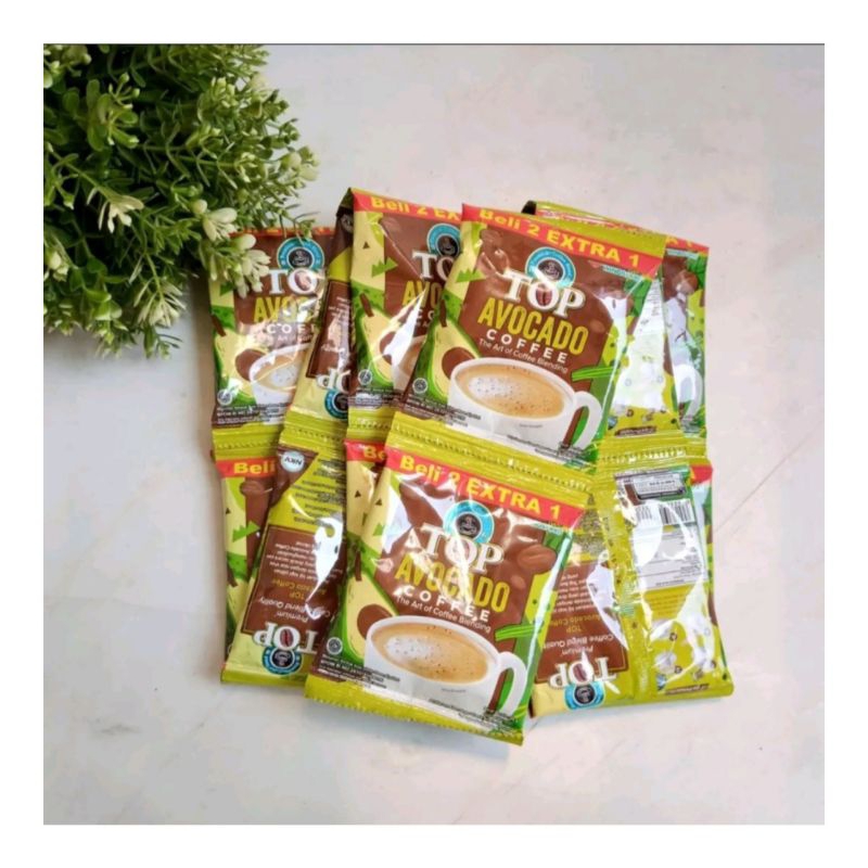 

TOP COFFEE AVOCADO 1 RENCENG ISI 15 SACHET