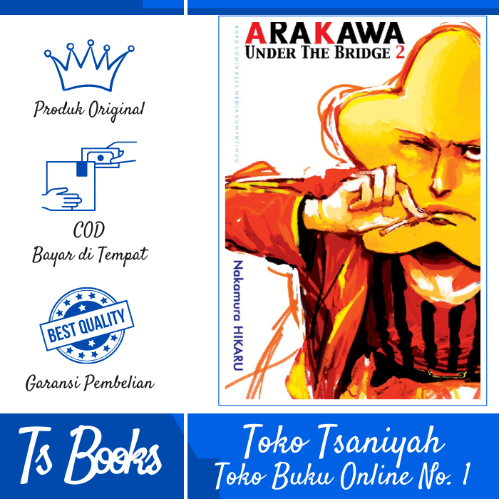 Buku Komik Manga Arakawa Under the Bridge 2 By Nakamura Hikaru Buku Komik Manga Yang Sudah Rilis Di 