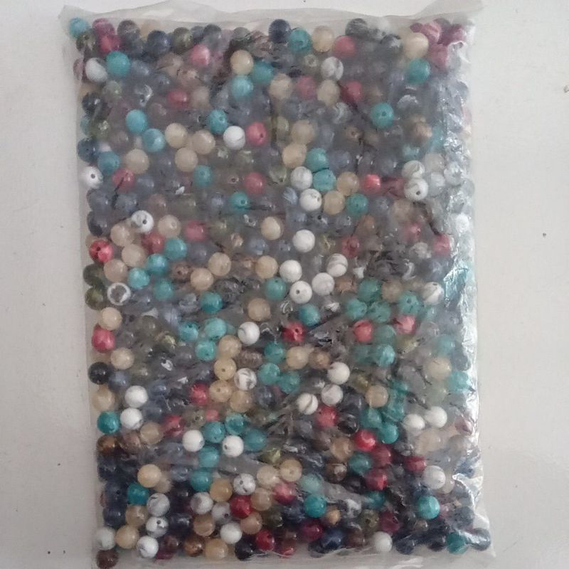 MANIK-MANIK/MOTE MARMER UKURAN 10MM 1 PON