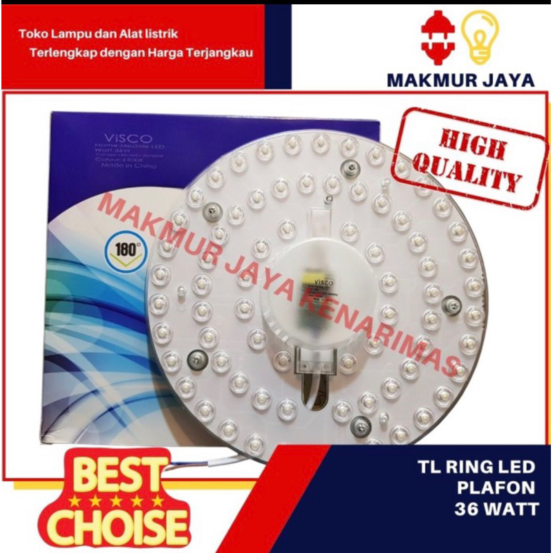 lampu TL ring LED 36Watt / Lampu Module LED Plafon 36W super terang