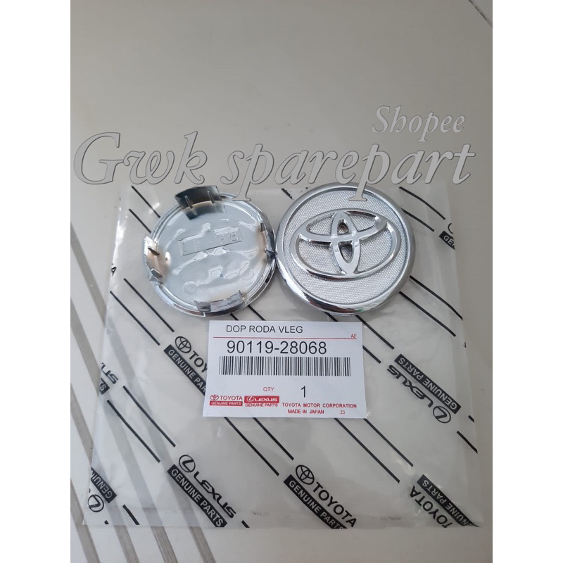 Tutup dop as roda velg Toyota Altis Lama Ori
