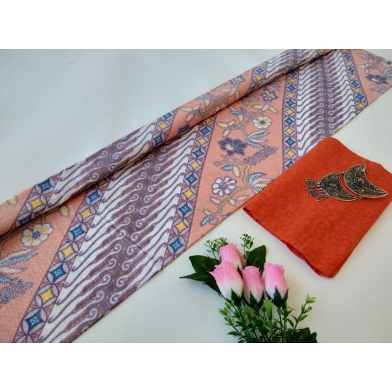 Kain Batik Printing Soft TERMURAH Kode 1479 Jarik Kebaya Couple Katun Seragam Bridesmaid Meteran tj