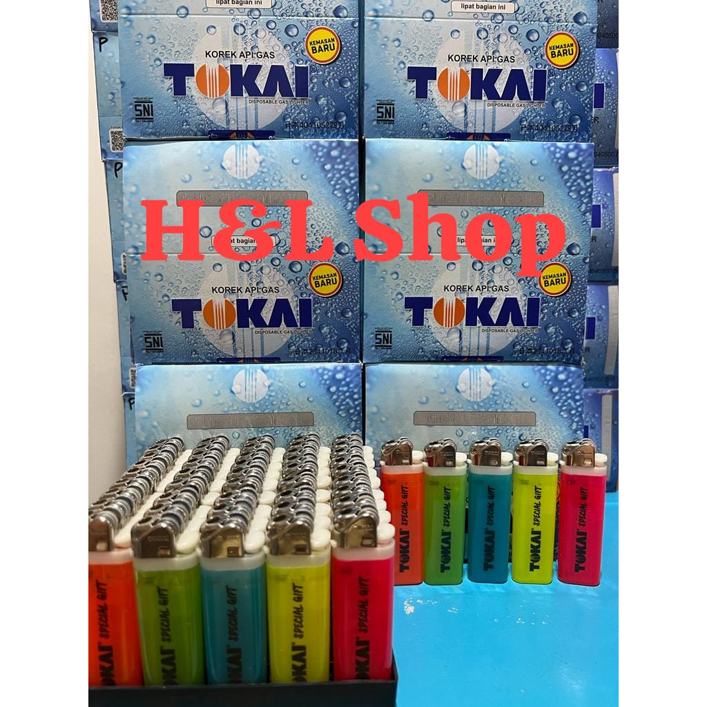 Korek Api Tokai FANCY MOTIF Asli kepala Putih - ecer 1pcs