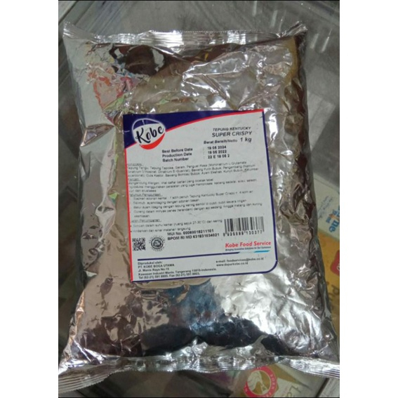 

KOBE TEPUNG BUMBU SUPER CRISPY 1KG