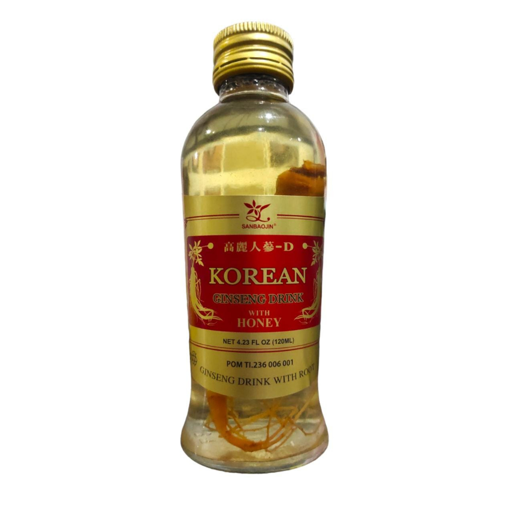 

SANBAOJIN Korean Ginseng Drink With Honey 120ml SALIM